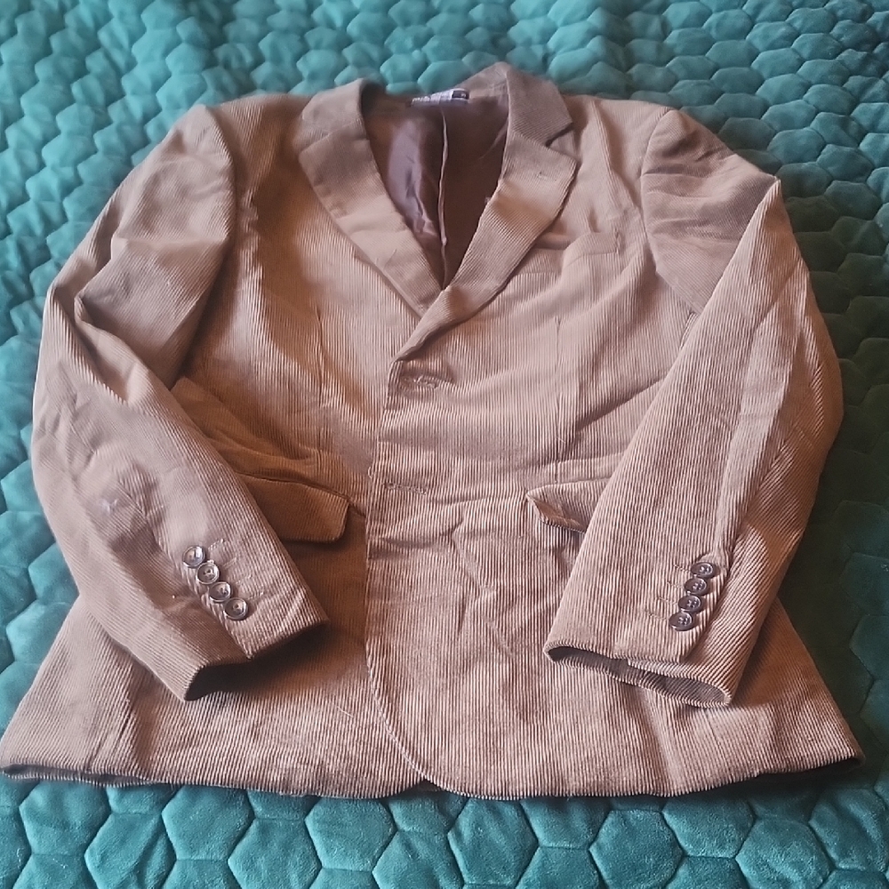 Men's Brown Blazer New Without Tags. Size Small